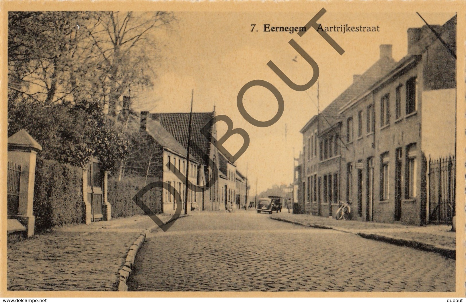 Postkaart-Carte Postale EERNEGEM Aartrijkestraat  (O160) - Ichtegem