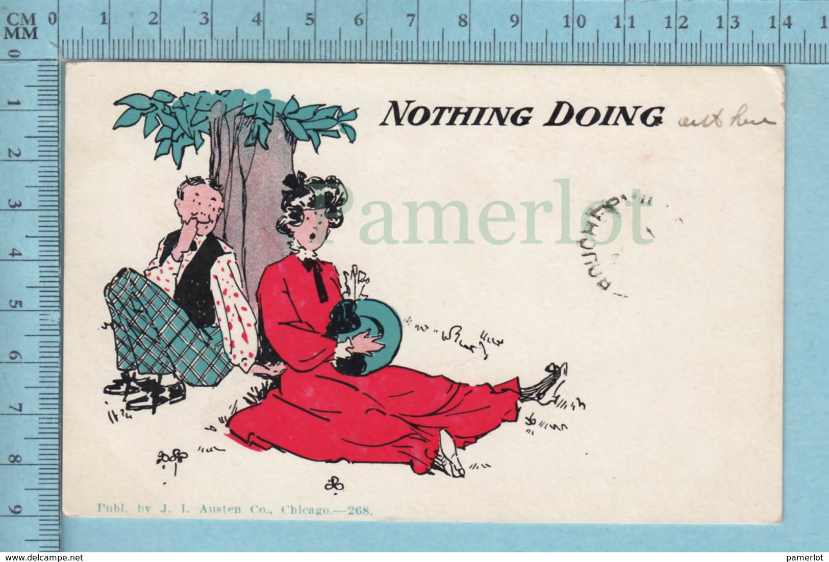 CPA -Humour, Nothing Doing, By Austen  Undivide Back  - Post Card Carte Postale - Humour