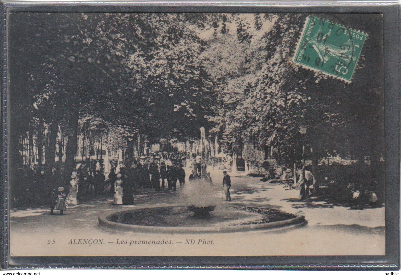 Carte Postale 61. Alençon Les Promenades   Très Beau Plan - Alencon