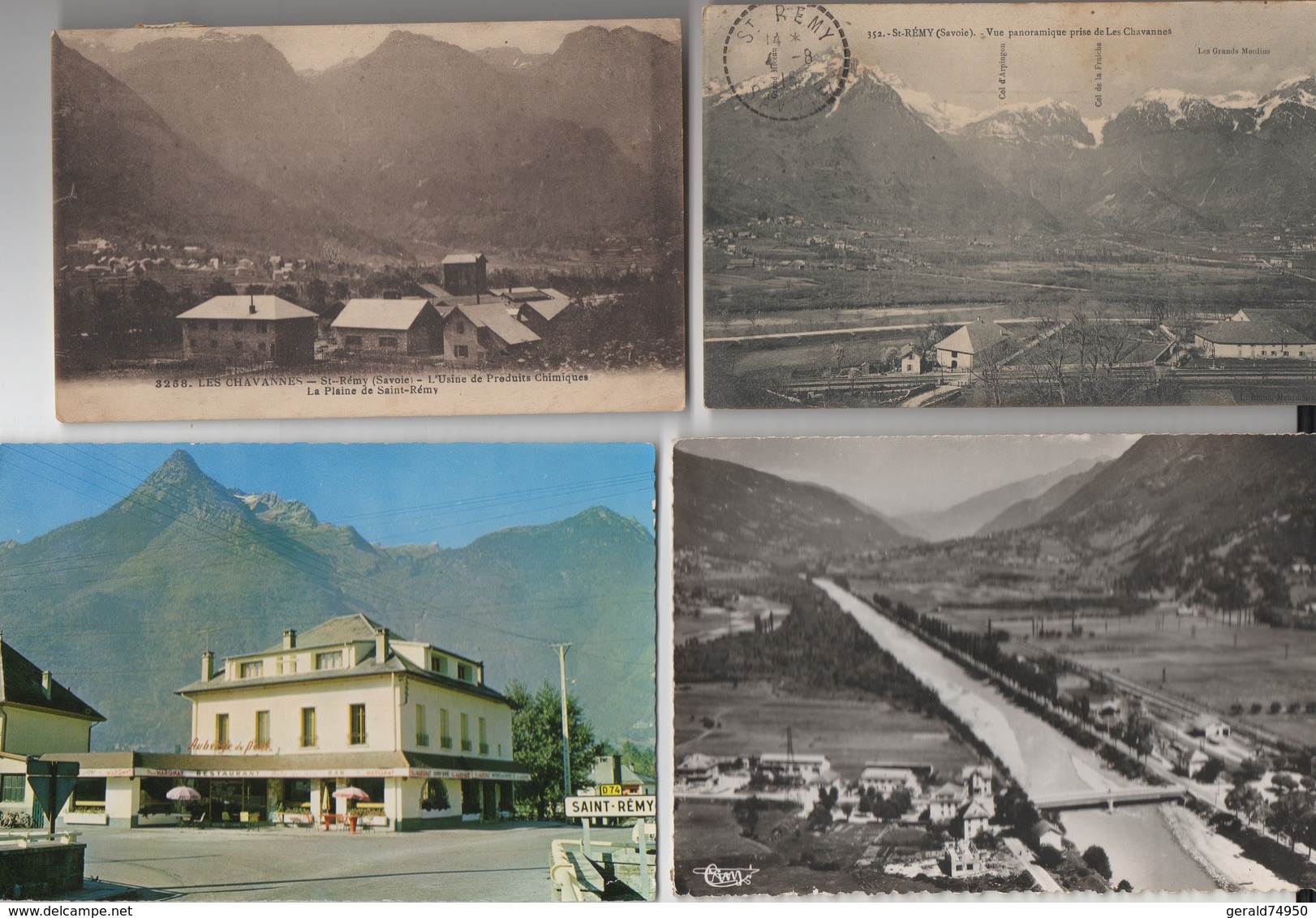 Lot de 42 cartes - Saint-Rémy de Maurienne - La Chambre