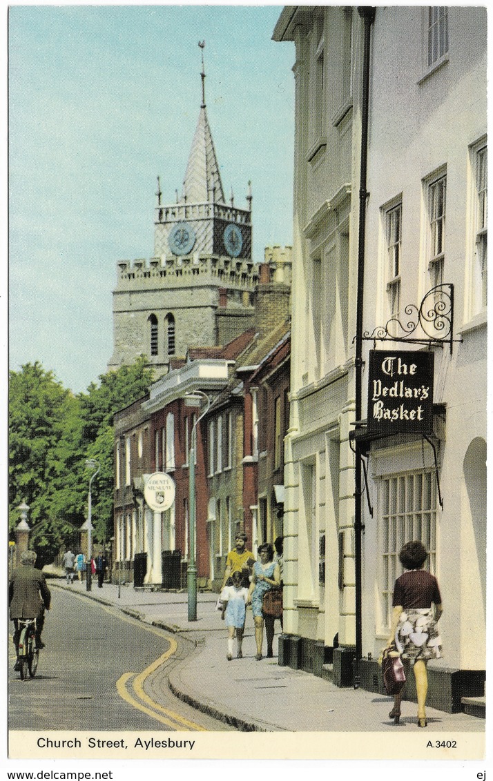 Church St Aylesbury Unused 1960's - E T W Dennis - Buckinghamshire