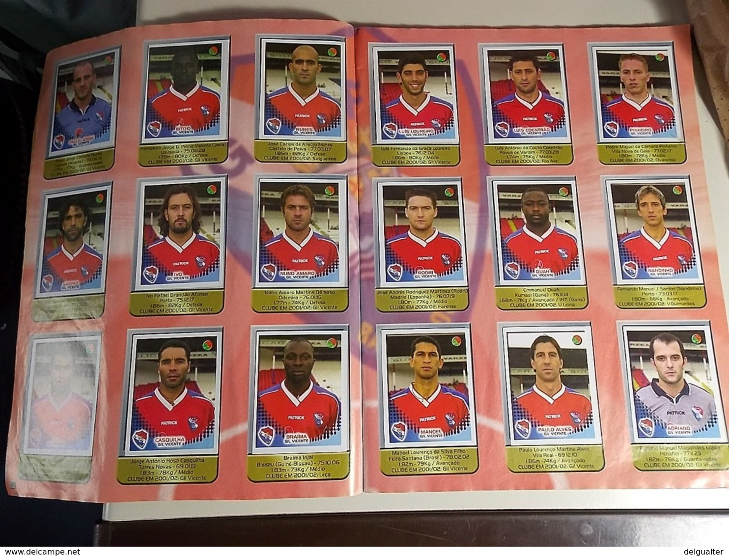 Panini * Stickers Album * Futebol 2002-2003 Portugal * With Rare Cristiano Ronaldo Sticker * Used Album *miss 1 sticker