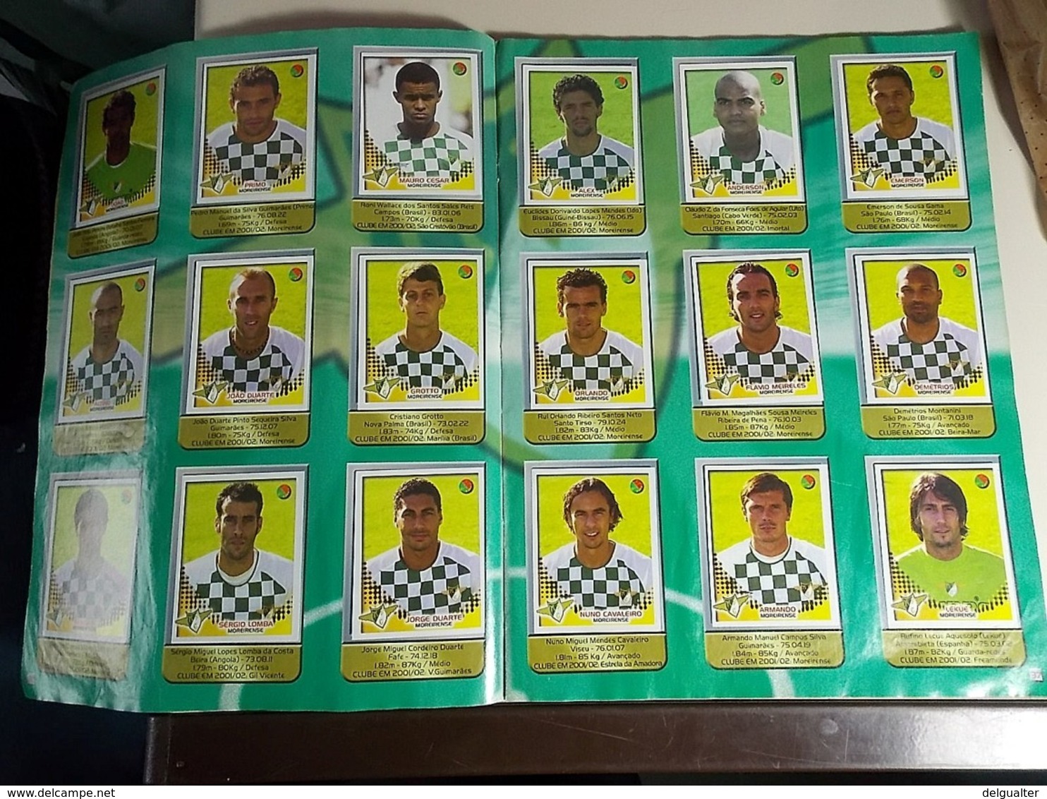 Panini * Stickers Album * Futebol 2002-2003 Portugal * With Rare Cristiano Ronaldo Sticker * Used Album *miss 1 sticker