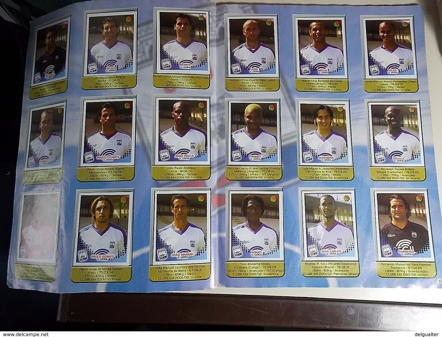 Panini * Stickers Album * Futebol 2002-2003 Portugal * With Rare Cristiano Ronaldo Sticker * Used Album *miss 1 sticker