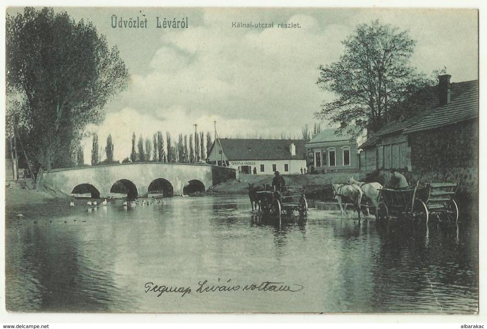 Slovakia , Leva - Levice Used 1906 - Slovakia