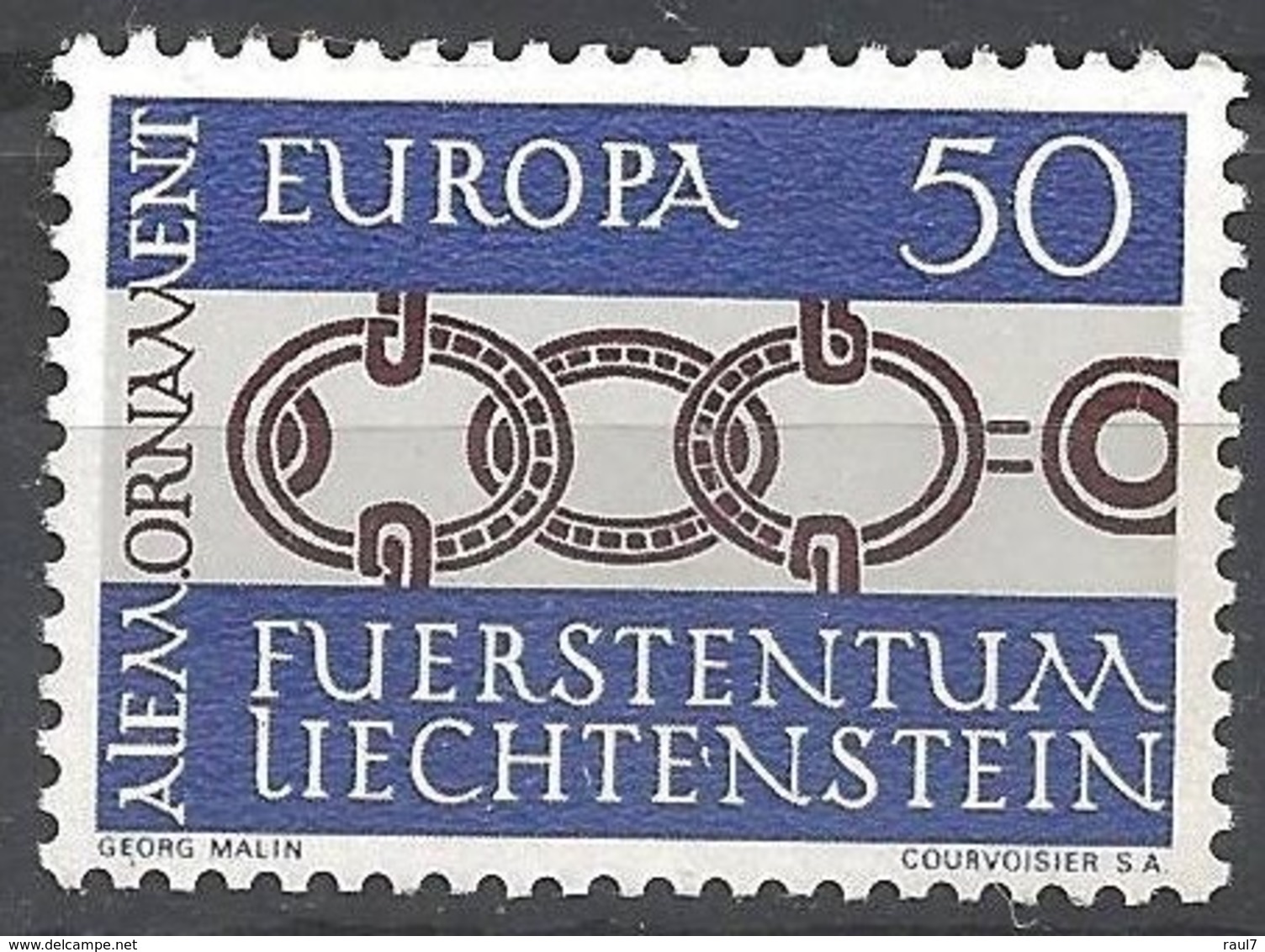 EUROPA - CEPT 1965 - Liechtenstein - 1 Val Neufs // Mnh - 1965