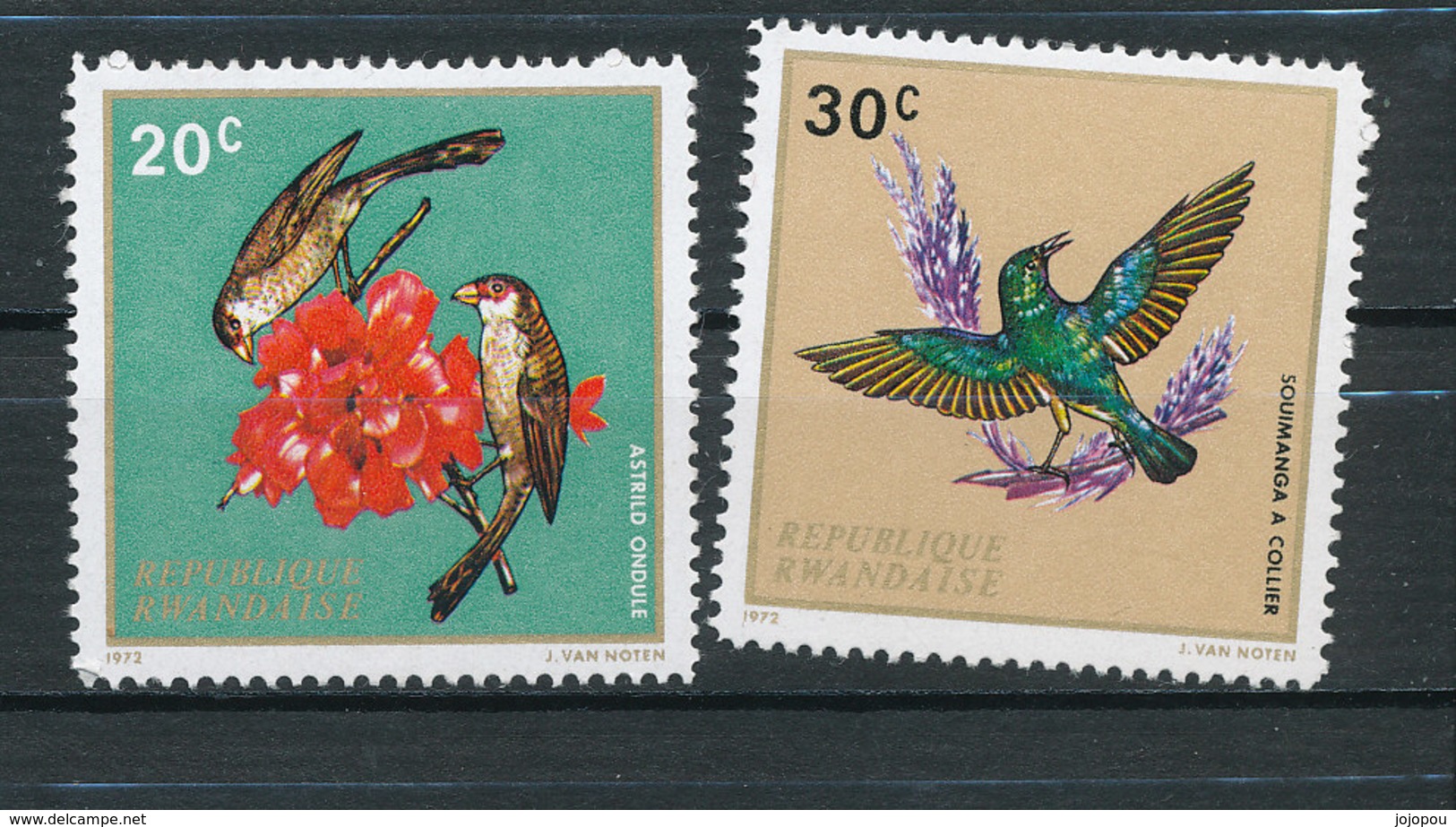 Y&T N° 464/465 - Oiseaux - Oblitérés