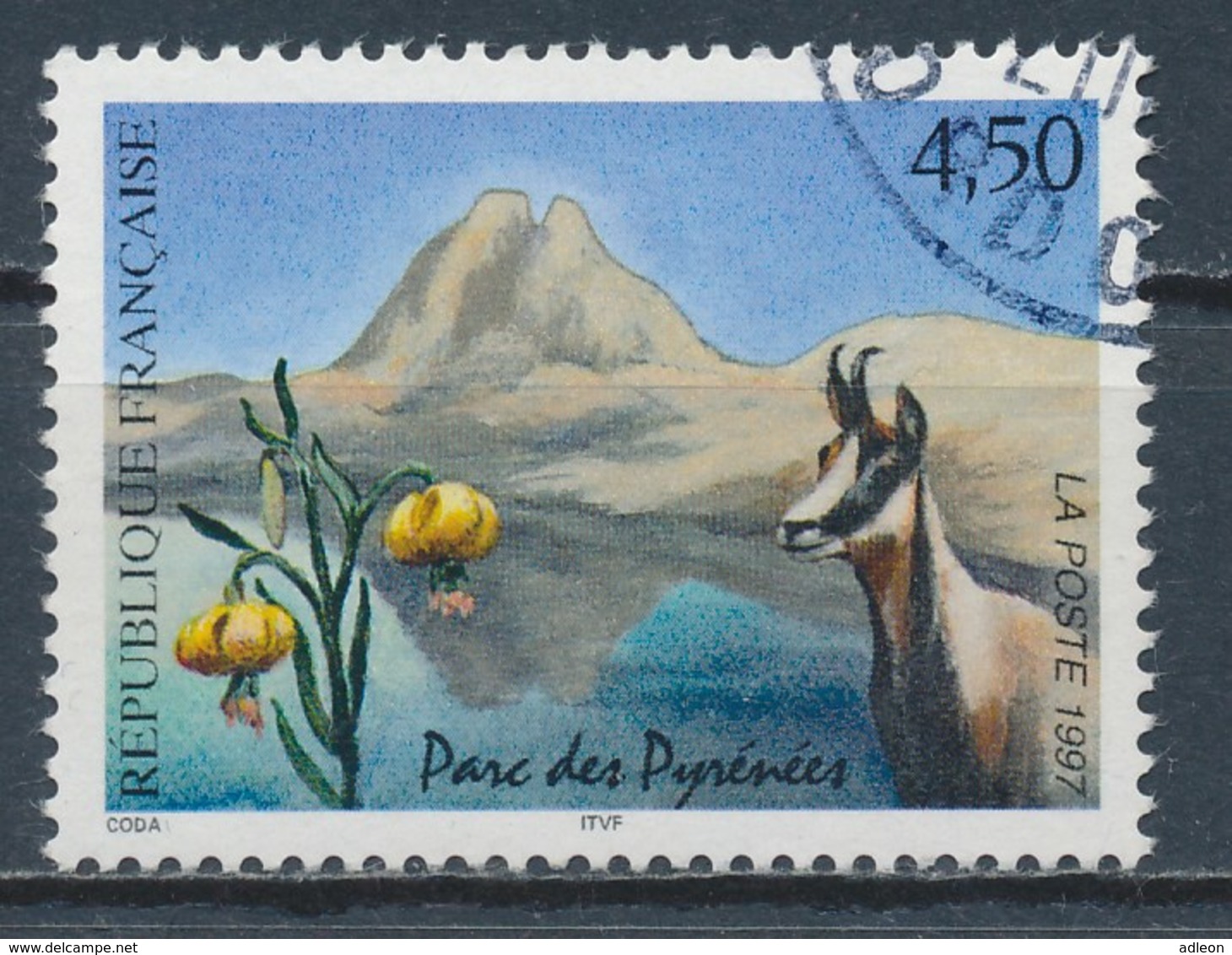 France -Parc Ds Pyrénées YT 3056 Obl. - Oblitérés