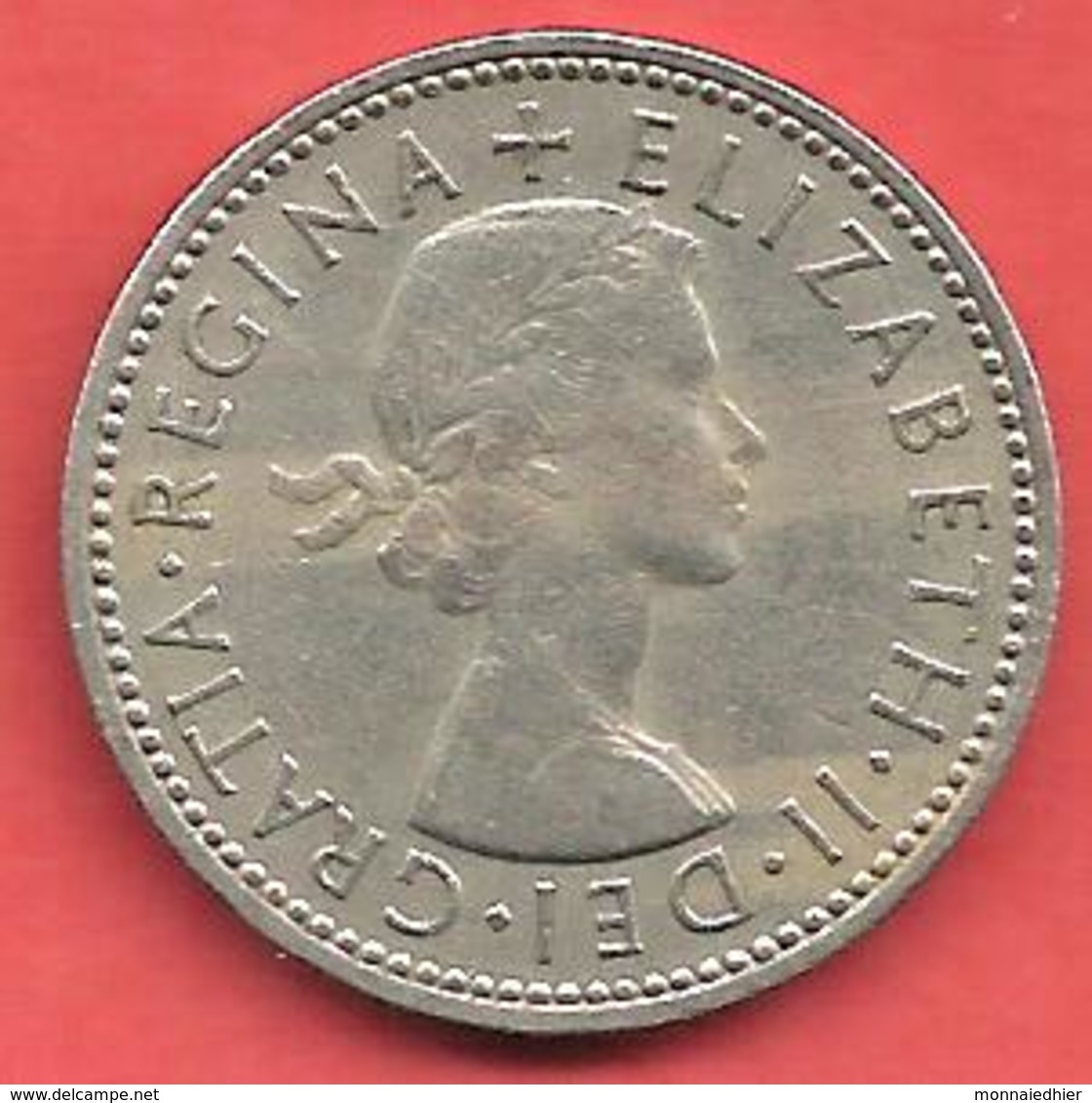 1 Shilling , GRANDE BRETAGNE , Cupro-Nickel , 1961 , N° KM # 904 - I. 1 Shilling