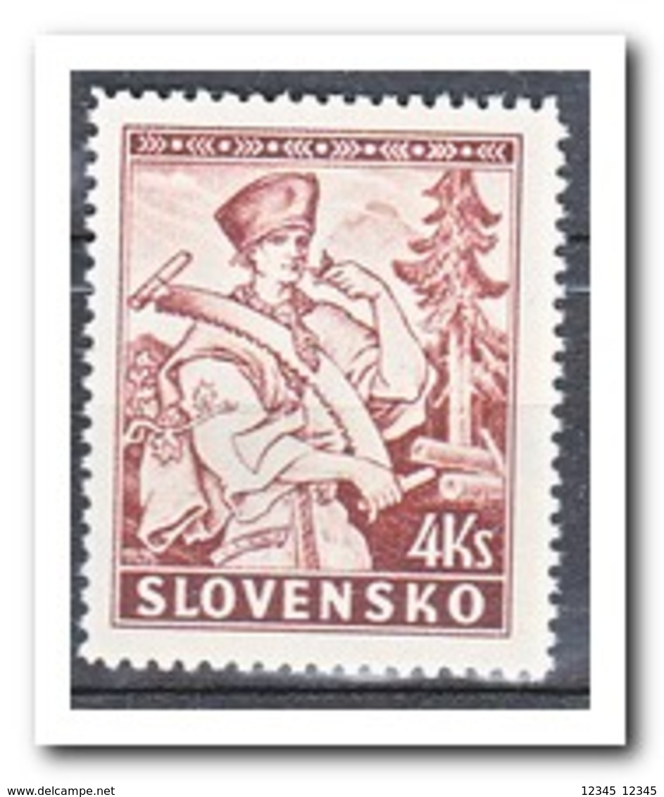 Slowakije 1939, Postfris MNH, Costums - Ongebruikt