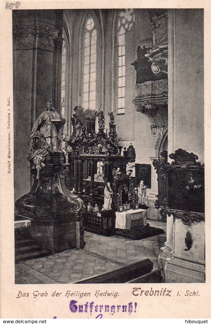 CPA Rare, Trebnitz I. Scht., Das Grab Der Heiligen Hedwig - Poland
