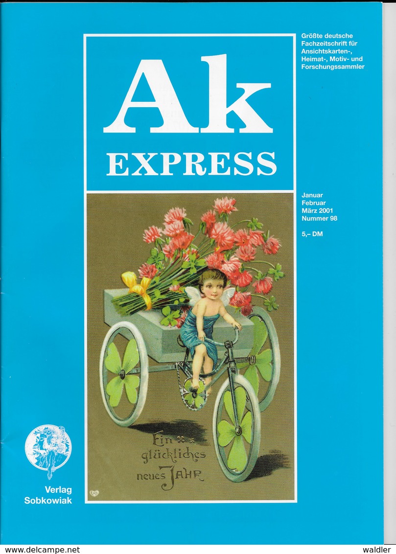 AK EXPRESS  -  NUMMER 98   2001 - Livres & Catalogues