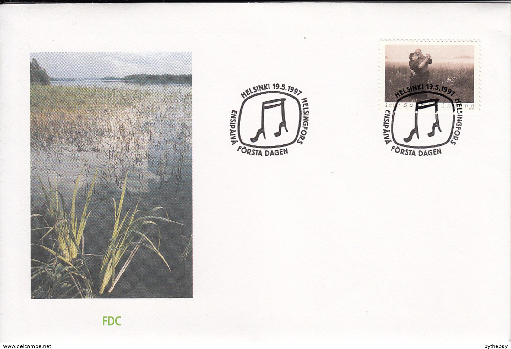 Finland 1997 FDC Sc #1041 Couple Dancing The Tango - FDC