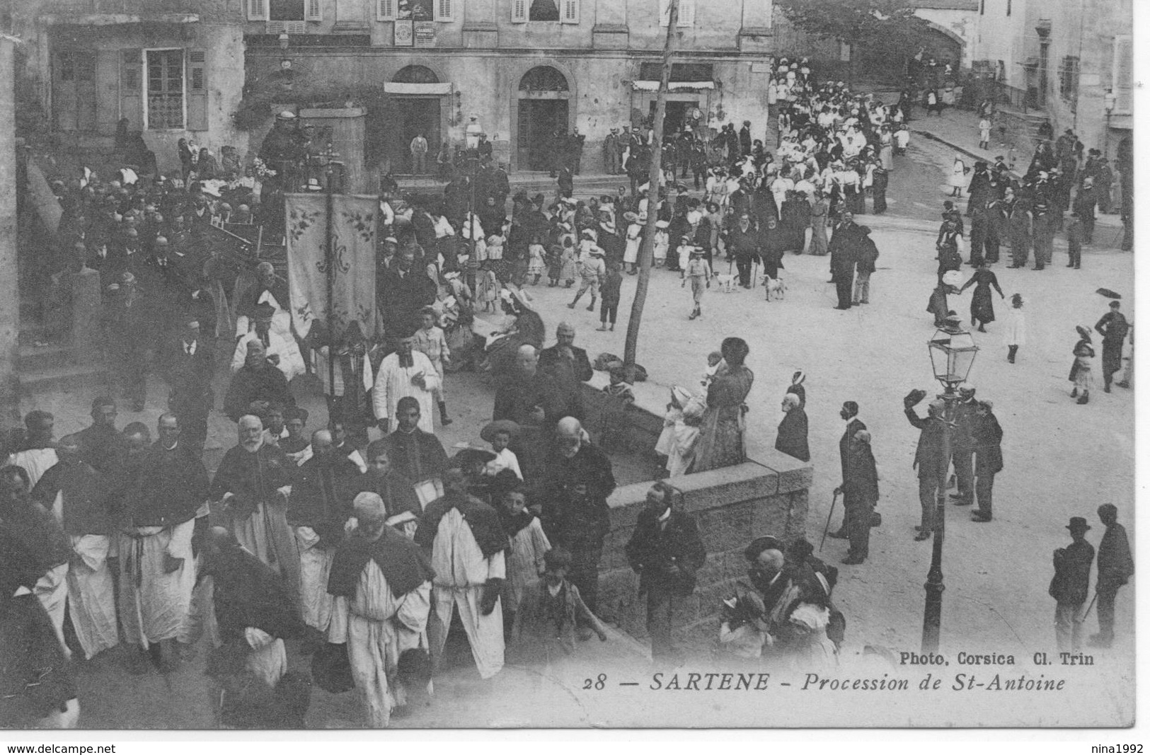 (CORSE) SARTENE "PROCESSION ST ANTONE" - Sartene