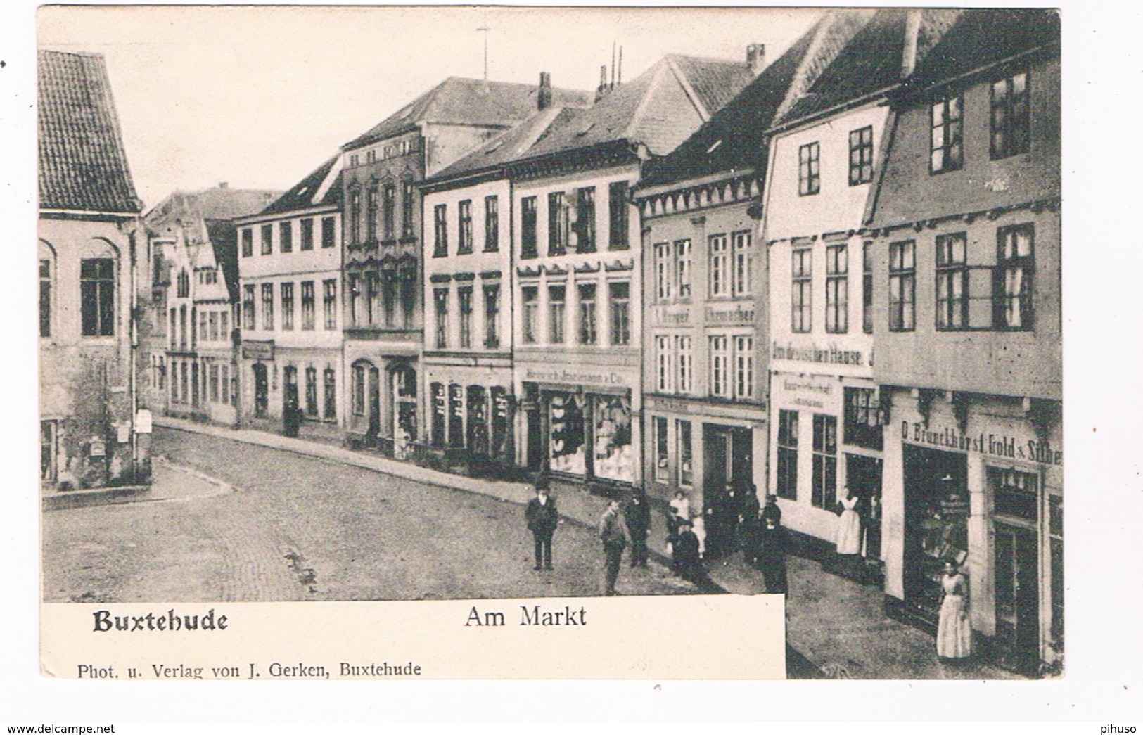 D-9188   BUXTEHUDE : Am Markt - Buxtehude