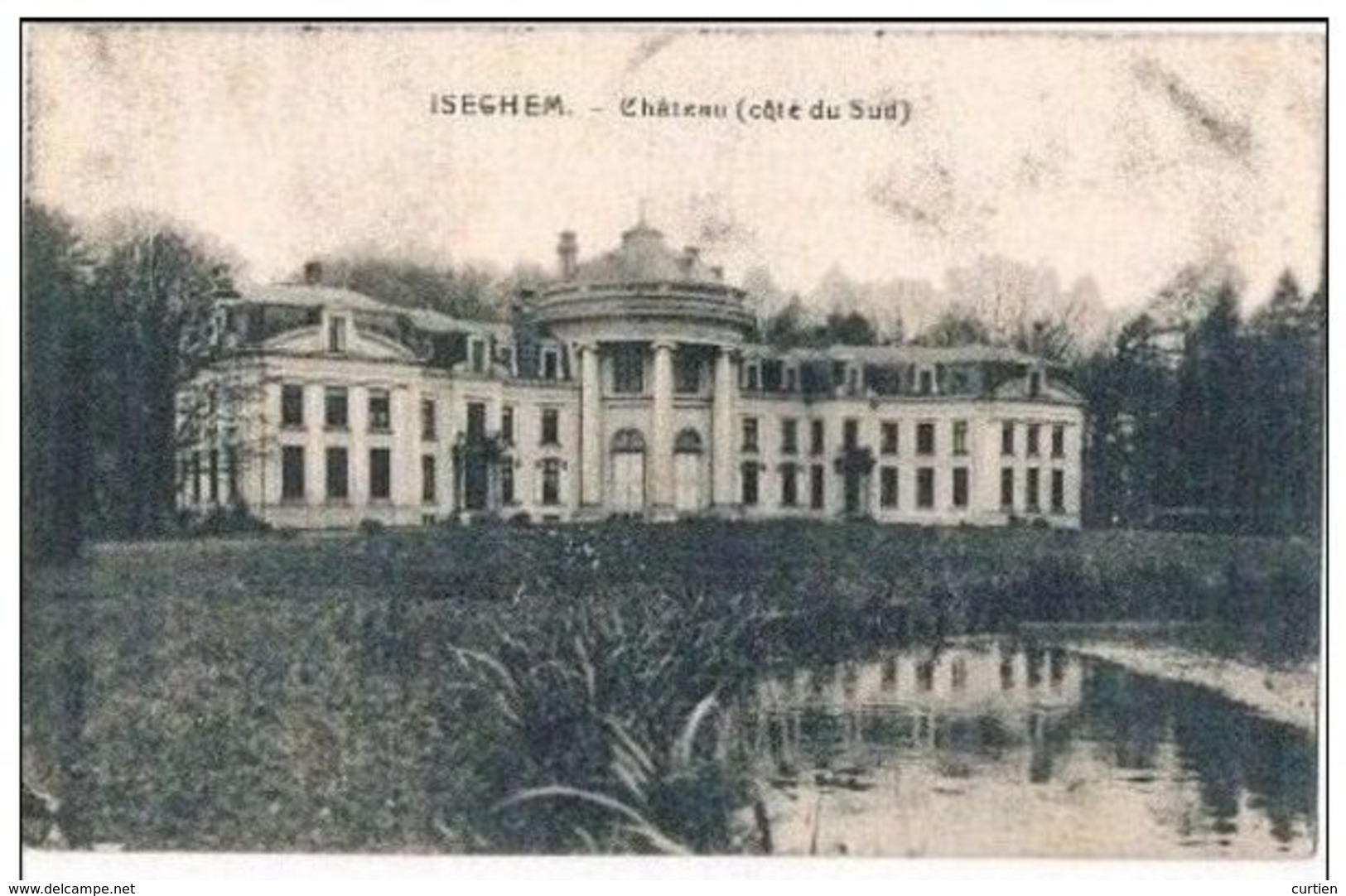 ISEGEM  Ou  ISEGHEM . Belgique Le Chateau . Coté Sud ..1919. - Izegem