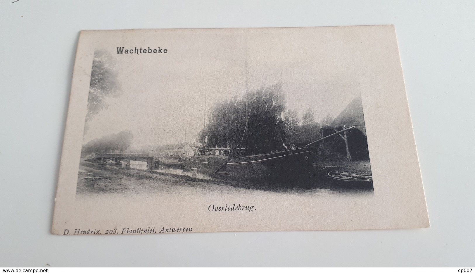 * WACHTEBEKE Overledebrug  Oblitéré En 1904 - Wachtebeke