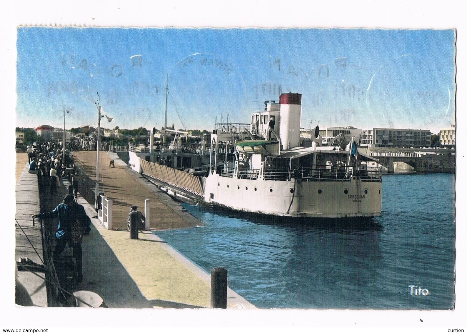 ROYAN  17  Le Bac En 1958 - Royan