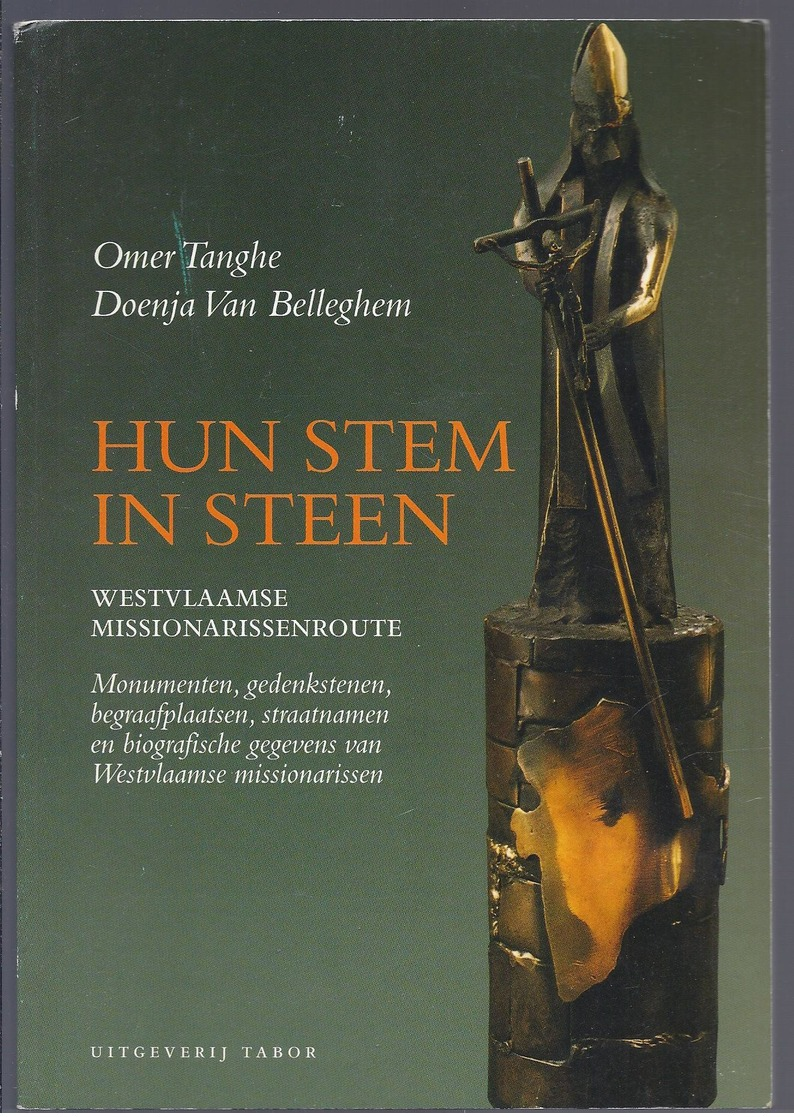 LIQUID -2€ Hun Stem In Steen Westvlaamse Missionarissenroute O. Tanghe Monumenten, Gedenkstenen, Begraafplaatsen, - Histoire