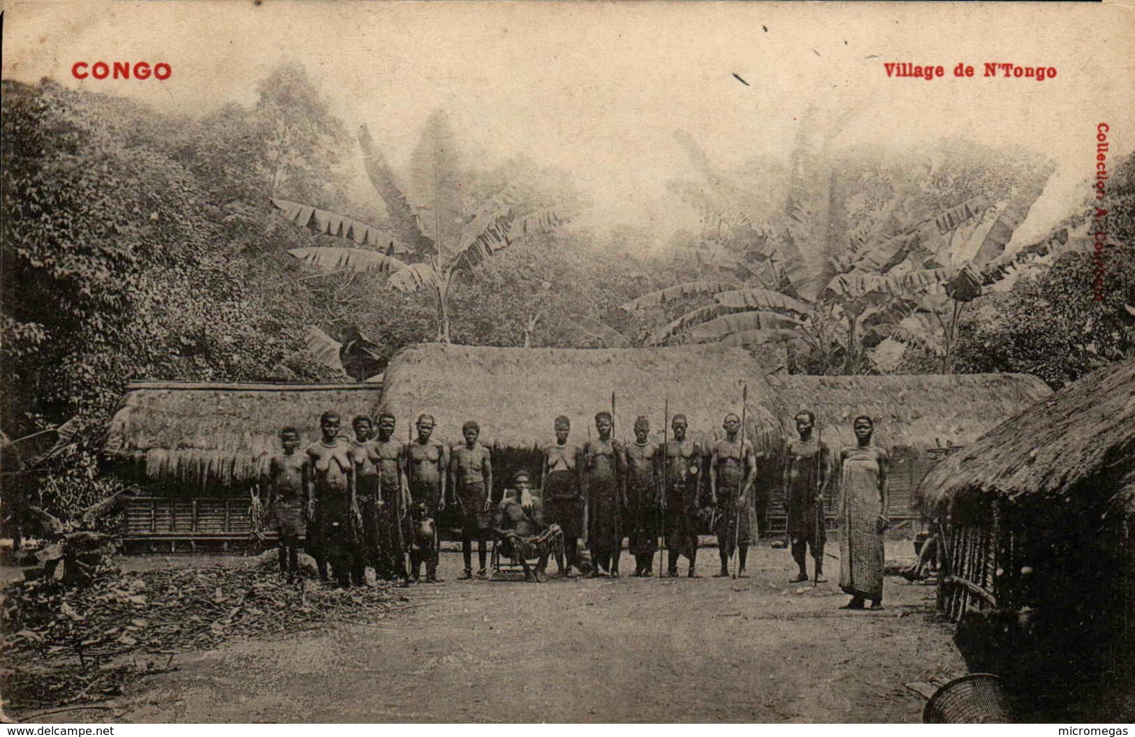 Congo Français - Village De N'Tongo - Congo Français