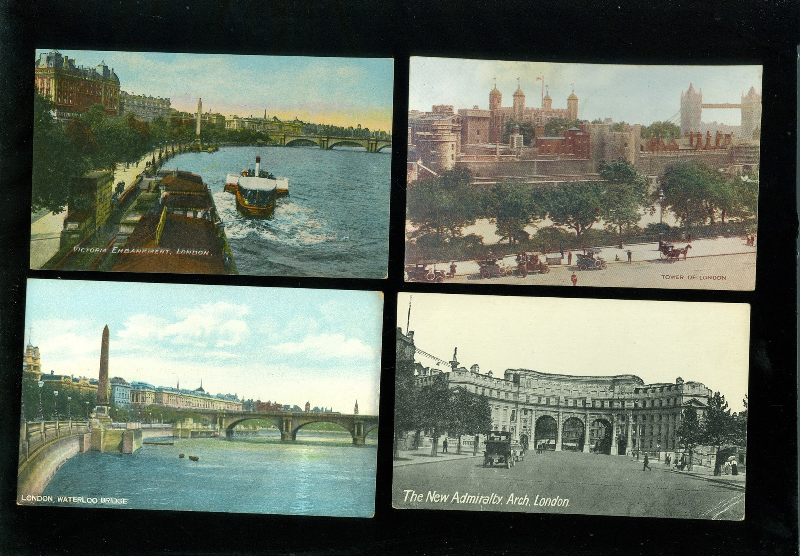 Lot de 60 cartes postales d' Angleterre  London      Lot van 60 postkaarten van Engeland  United Kingdom  Londen