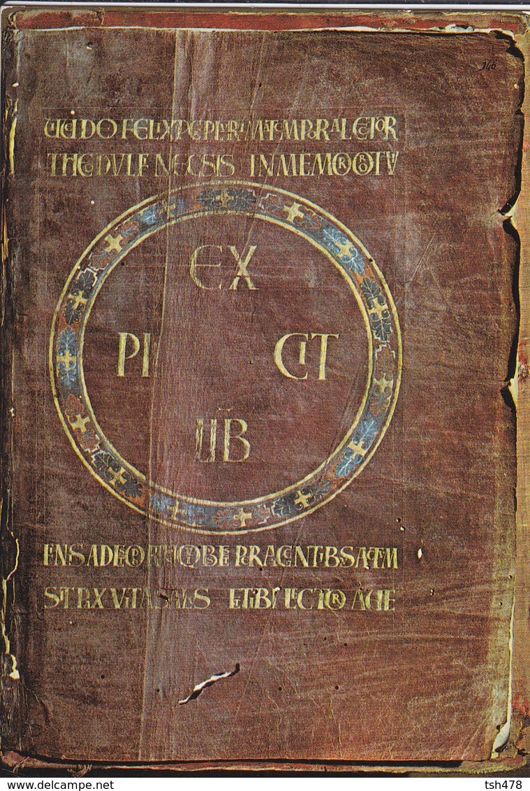 43-----LE PUY---trésor De La Cathédrale--la Bible De Théodulfe ( Le Dernier Feuillet )-voir 2 Scans - Le Puy En Velay