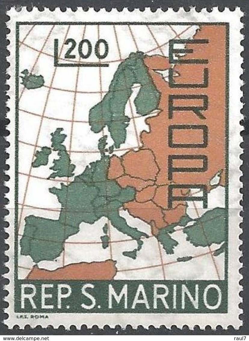 EUROPA - CEPT 1967 - San Marin - 1 Val Neufs // Mnh - 1967