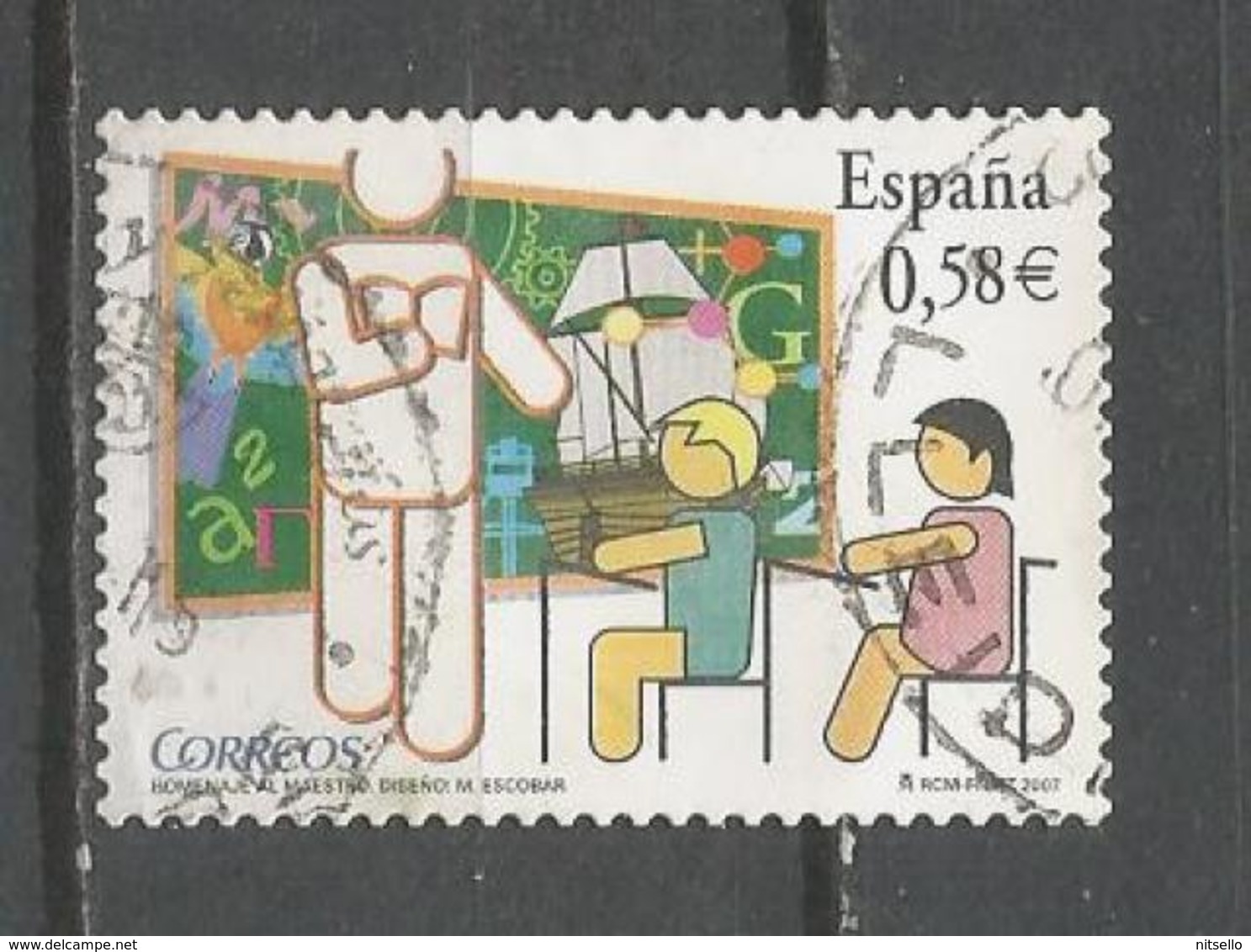 LOTE 1833  ///  (C020) ESPAÑA  2007 - Usados