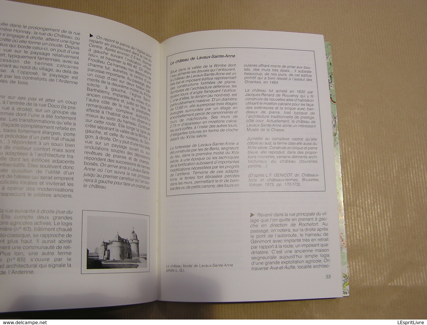 HOMMES ET PAYSAGES N° 12 Itinéraire de l'Habitat Traditionel en Famenne Régionalisme Houyet Wéris Blaimont Falmagne