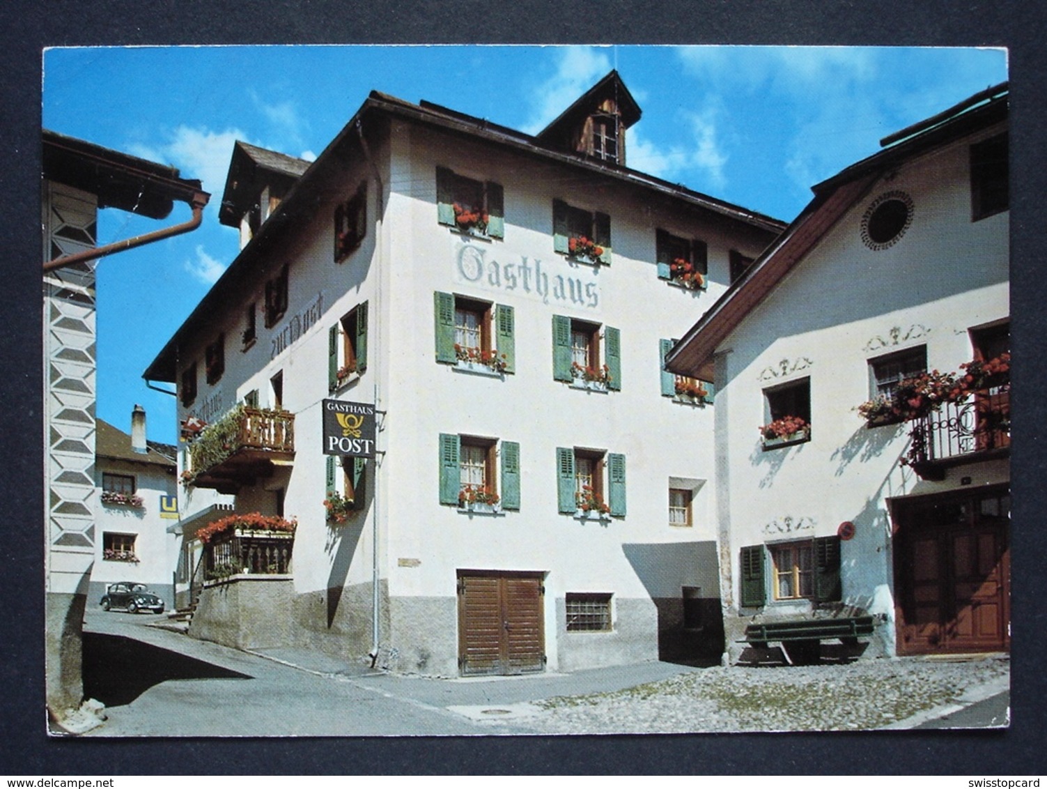 VALCHAVA Gasthaus Alte Post Fam. Willi-Nottal Auto VW-Käfer - Valchava