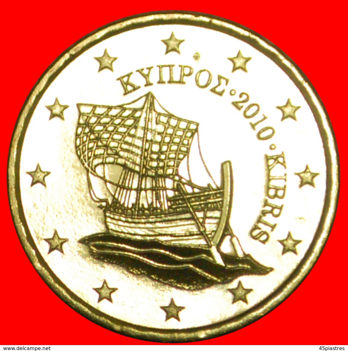 # GREECE: CYPRUS ★ 10 CENT 2010 UNC UNCOMMON! LOW START ★ NO RESERVE! - Zypern