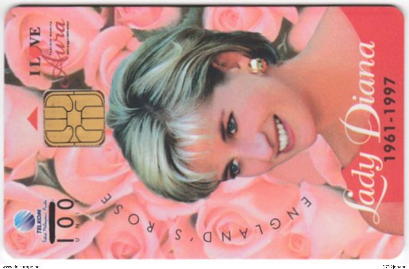 INDONESIA A-234 Chip Telekom - Lady Diana, Princess Of Wales - Used - Indonesien