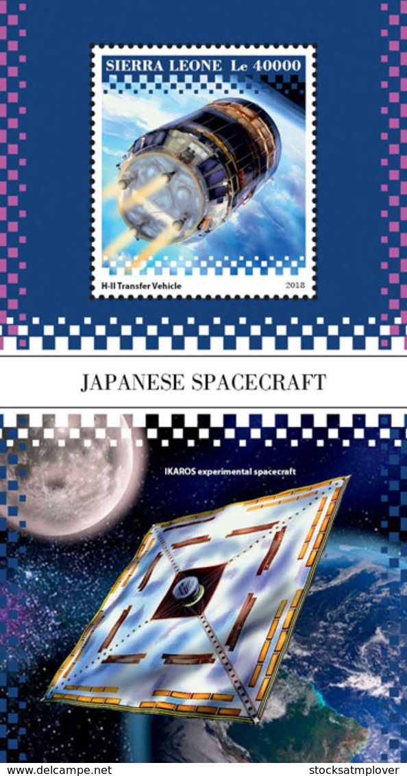 Sierra  Leone  2018  Japanese Spacecraft  S201901 - Sierra Leone (1961-...)