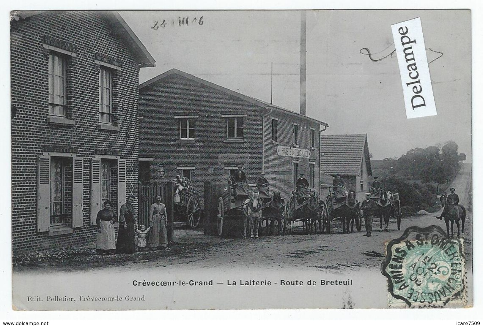 CREVECOEUR-le-GRAND (60) - La Laiterie - Route De Breteuil - Crevecoeur Le Grand