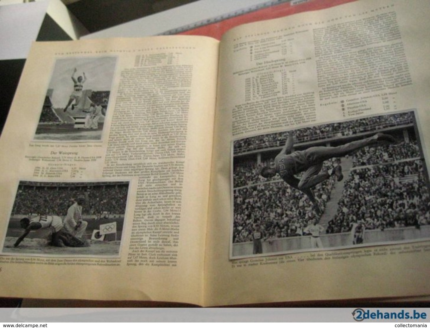 1936  fulll set glued in original album Olympic games atlets BERLIN, photos stunning Nazi reich cigarettescards football