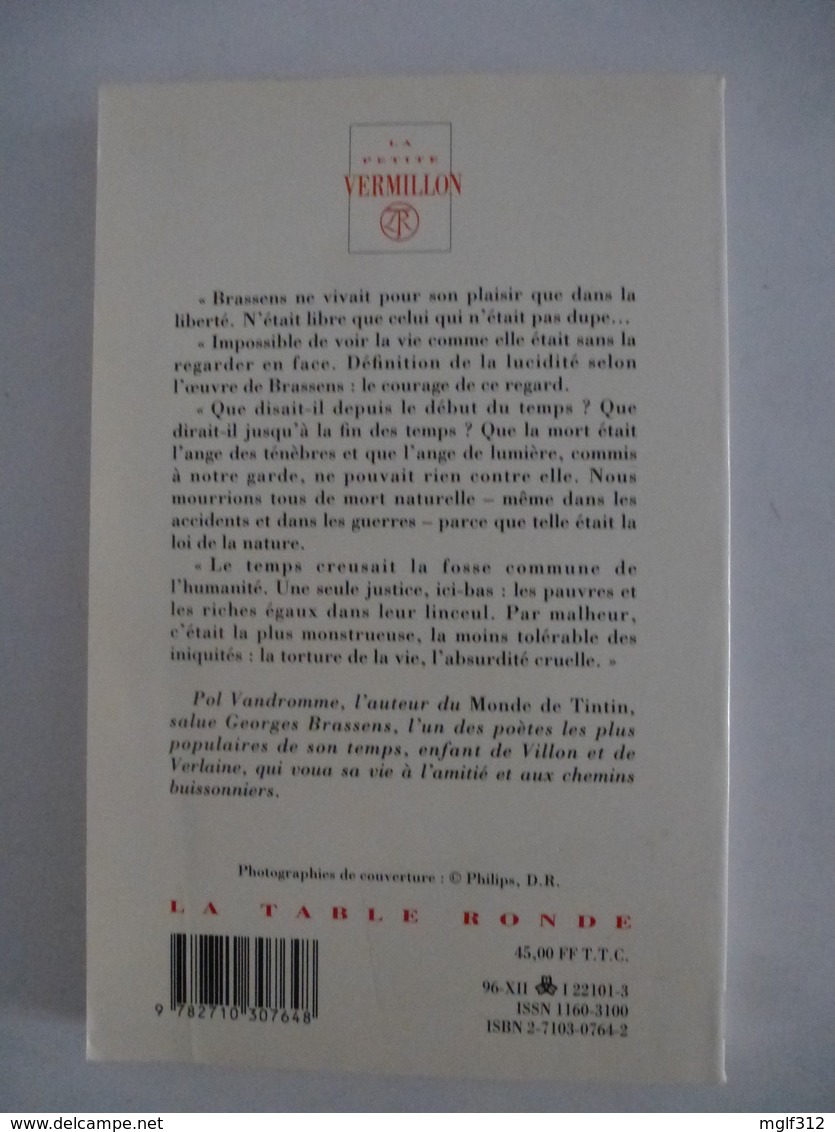 GEORGES BRASSENS : LE PETIT PERE De Pol Vandromme - Edition De 1996 - Détails Sur Les Scans. - Musique