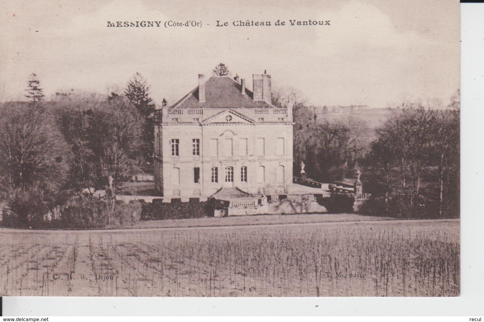 CÔTE D'OR - MESSIGNY - Le Château  De Ventoux - Autres & Non Classés