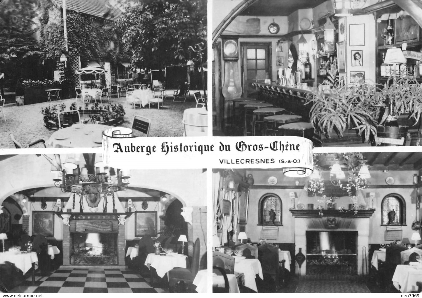 Villecresnes - Auberge Historique Du Gros-Chêne - Route Nationale 19 - Bar - Cheminée - Villecresnes