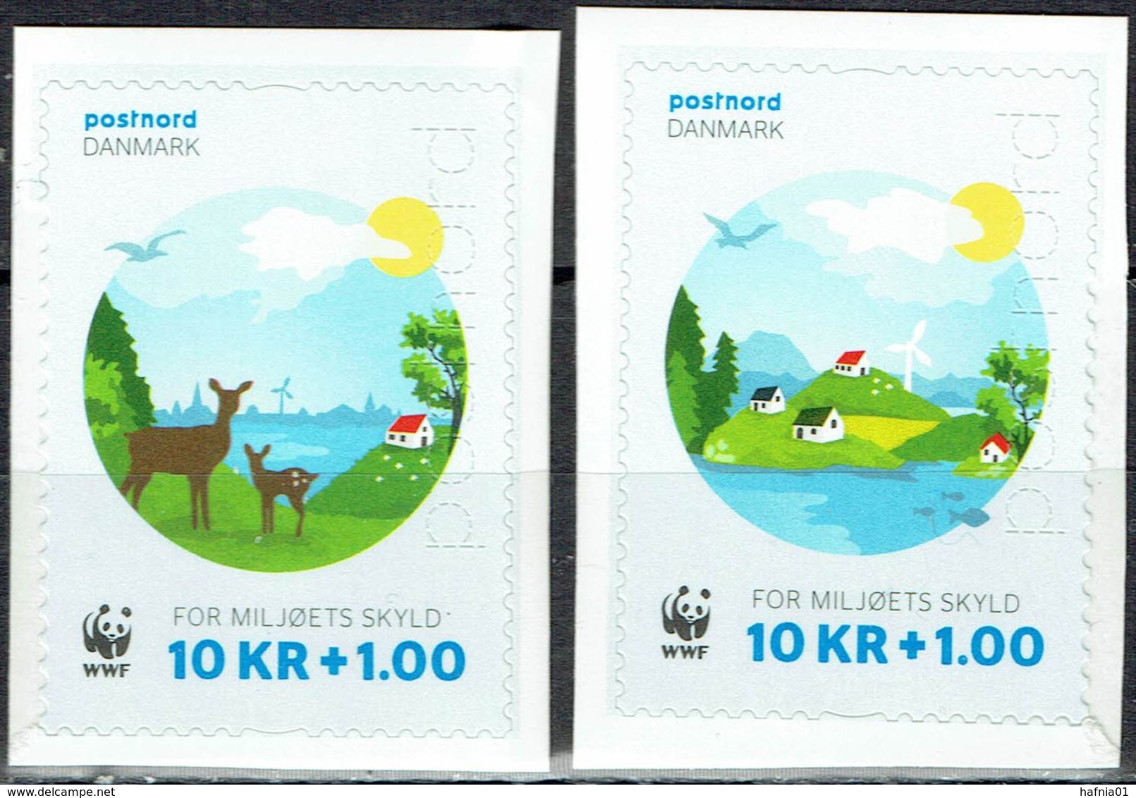 Denmark 2015. WWF. Worldwide Nature Conservation.  Michel 1834-35.  MNH. - Nuovi