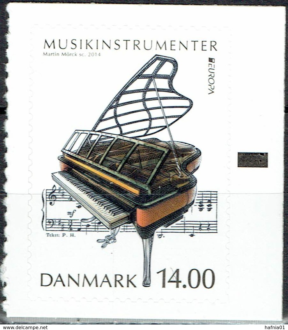 Denmark 2014.  CEPT: Folk Music Instruments.  Michel 1771.   MNH. - Nuovi