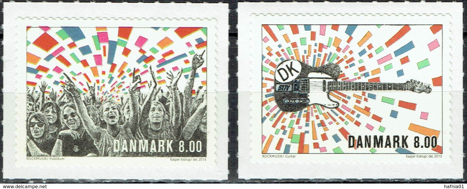 Denmark 2013. Rock Music. Michel 1744 A - 45 A   MNH. - Nuevos