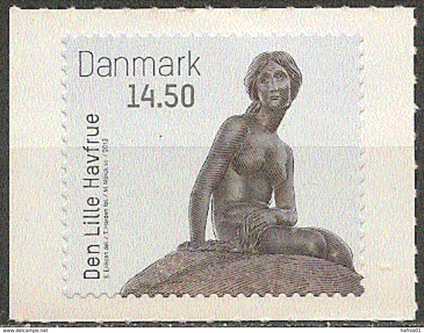 Denmark 2013.  100 Anniv Copenhagen Mermaid.  Michel 1743  MNH. - Nuevos