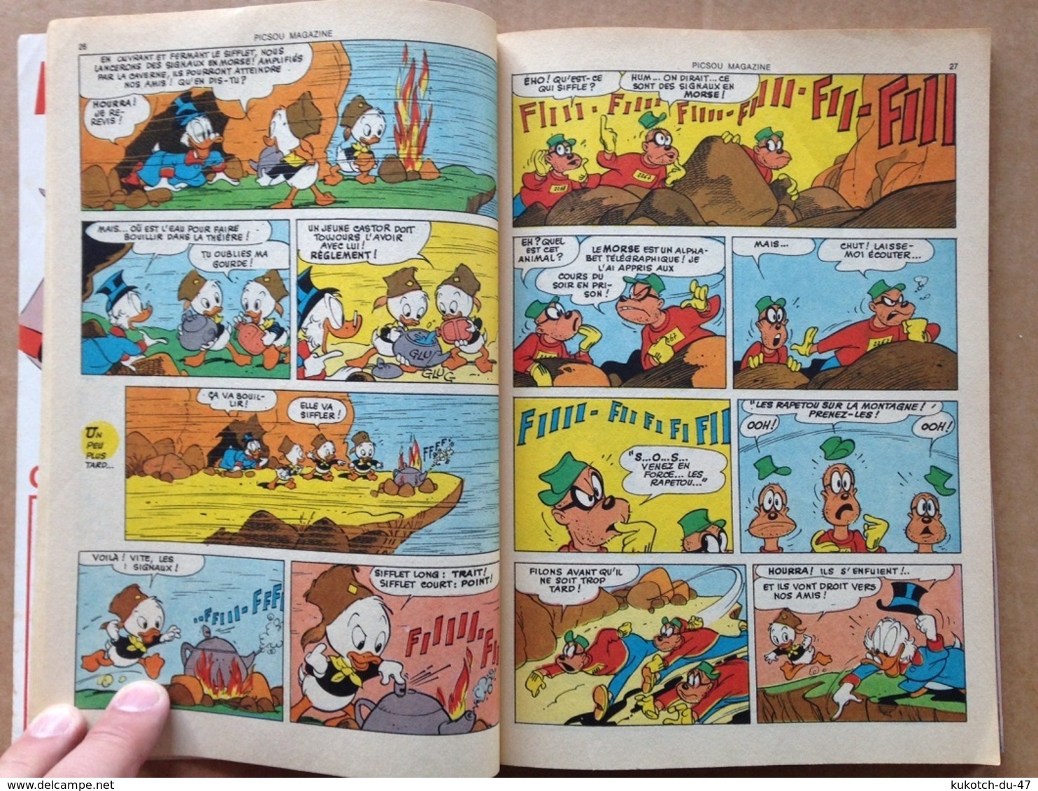 Disney - Picsou Magazine - Année 1978 - N°81 (avec Grand Défaut D'usure) - Picsou Magazine