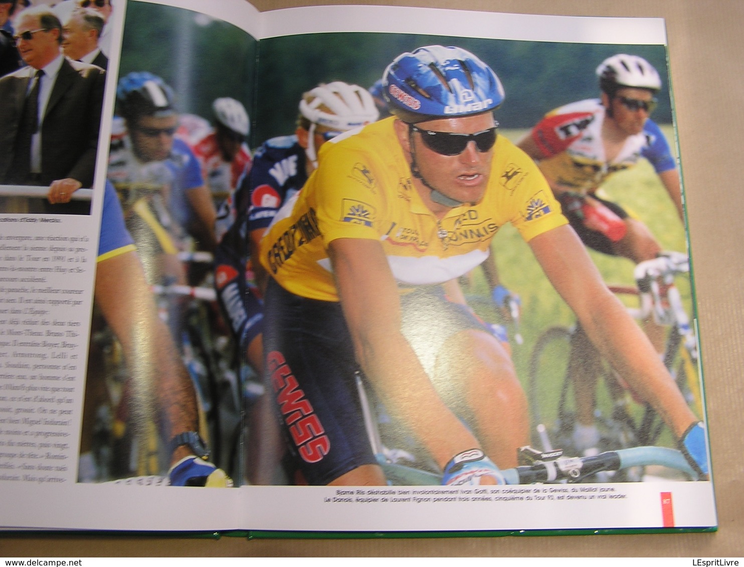 LE LIVRE D'OR DU CYCLISME 1995 Course Cycliste Coureur Sprint Palmarès Résultats Classiques Tour Jalabert Museeuw Longo