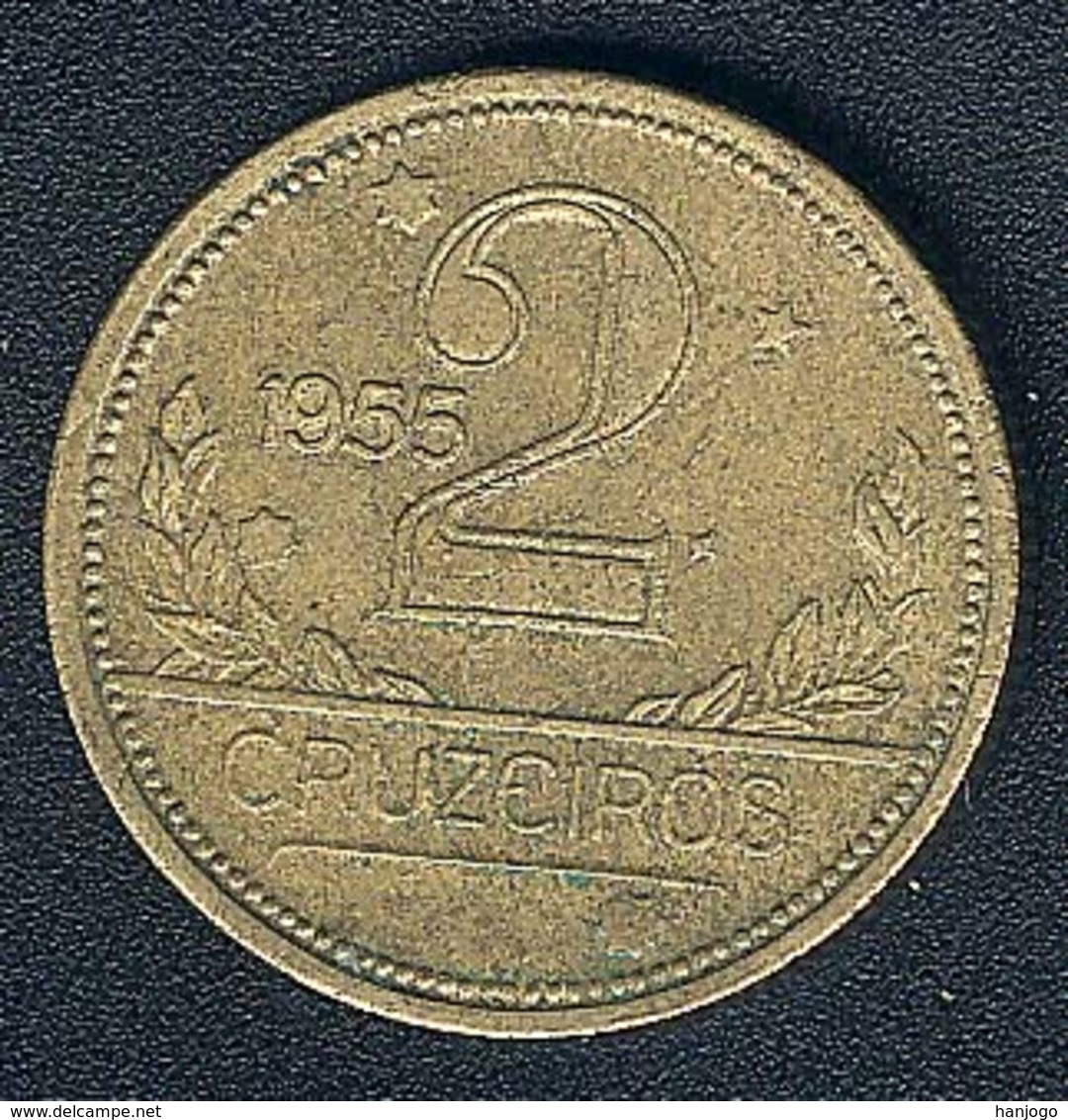 Brasilien, 2 Cruzeiros 1955 - Brazil