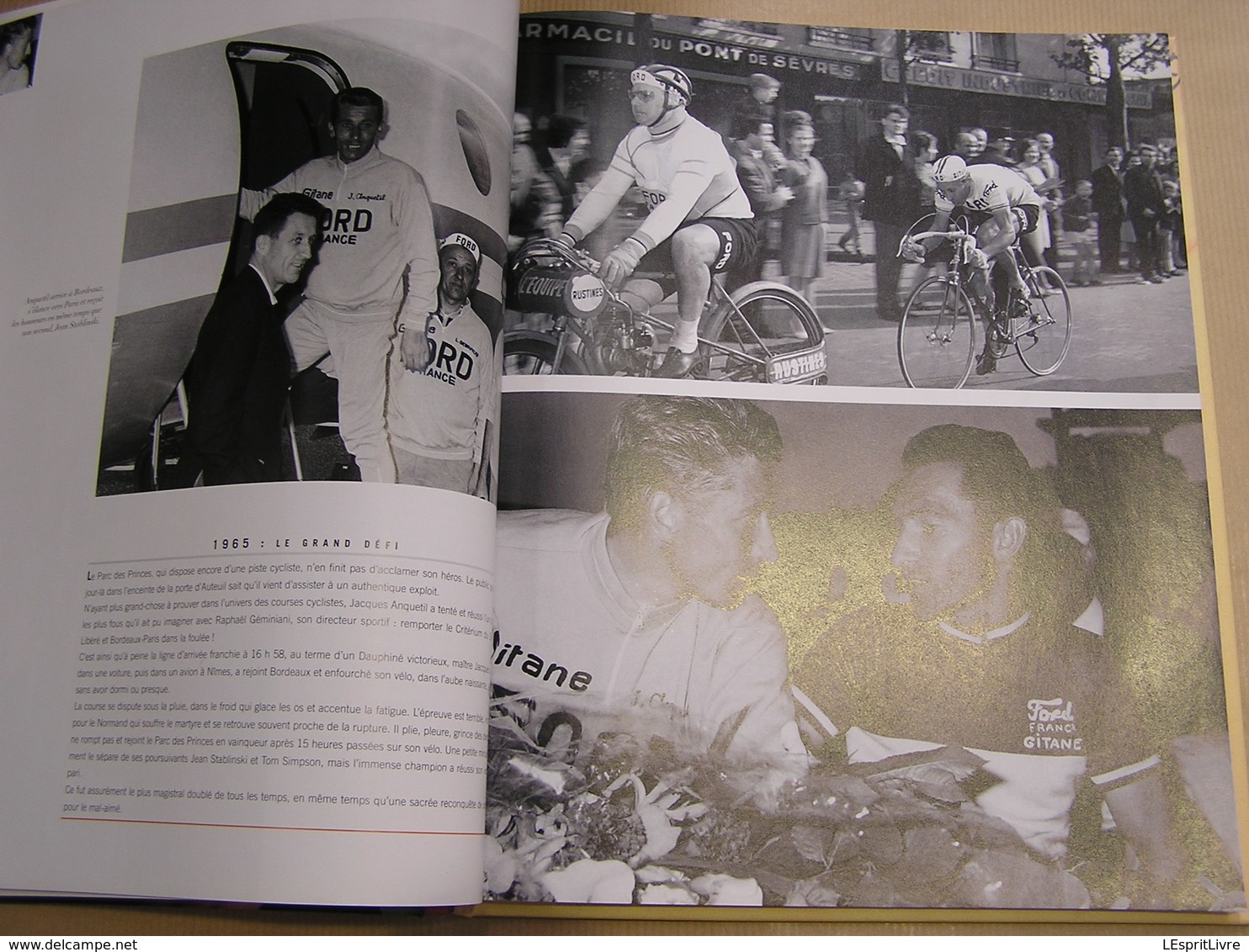 CYCLISME Sports Emotions M O' Grady Journaliste Course Cycliste Coureur Classique Indurain Bobet Simpson Anquetil Longo