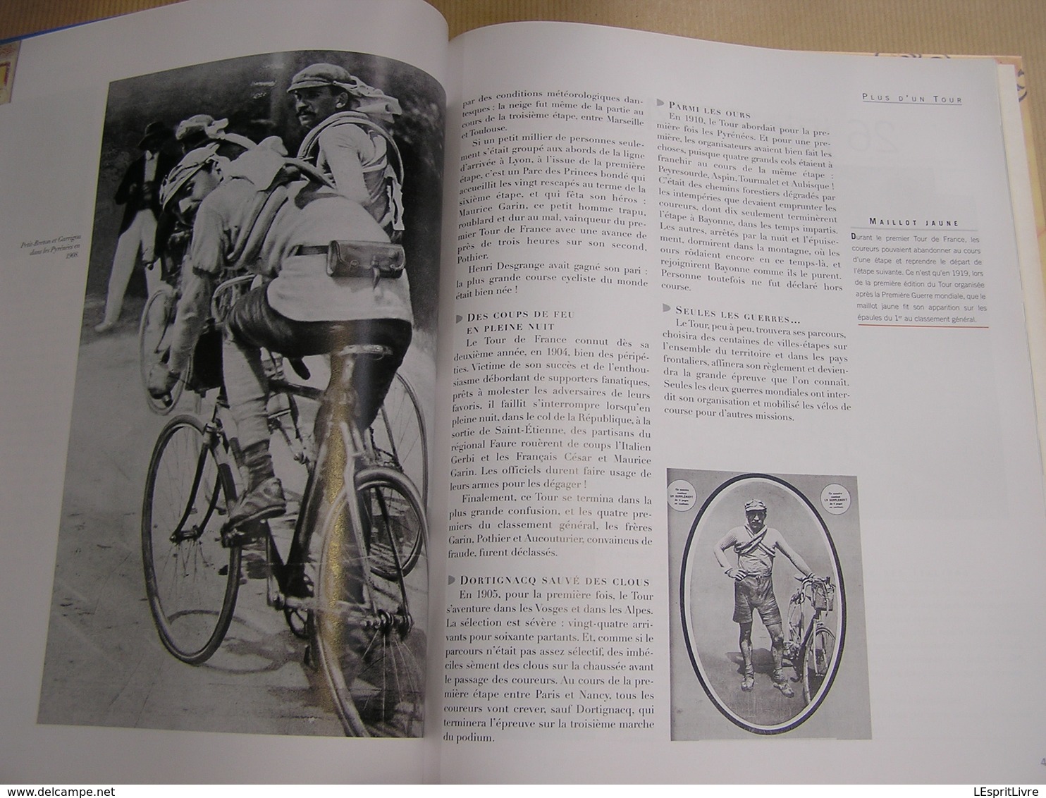 CYCLISME Sports Emotions M O' Grady Journaliste Course Cycliste Coureur Classique Indurain Bobet Simpson Anquetil Longo