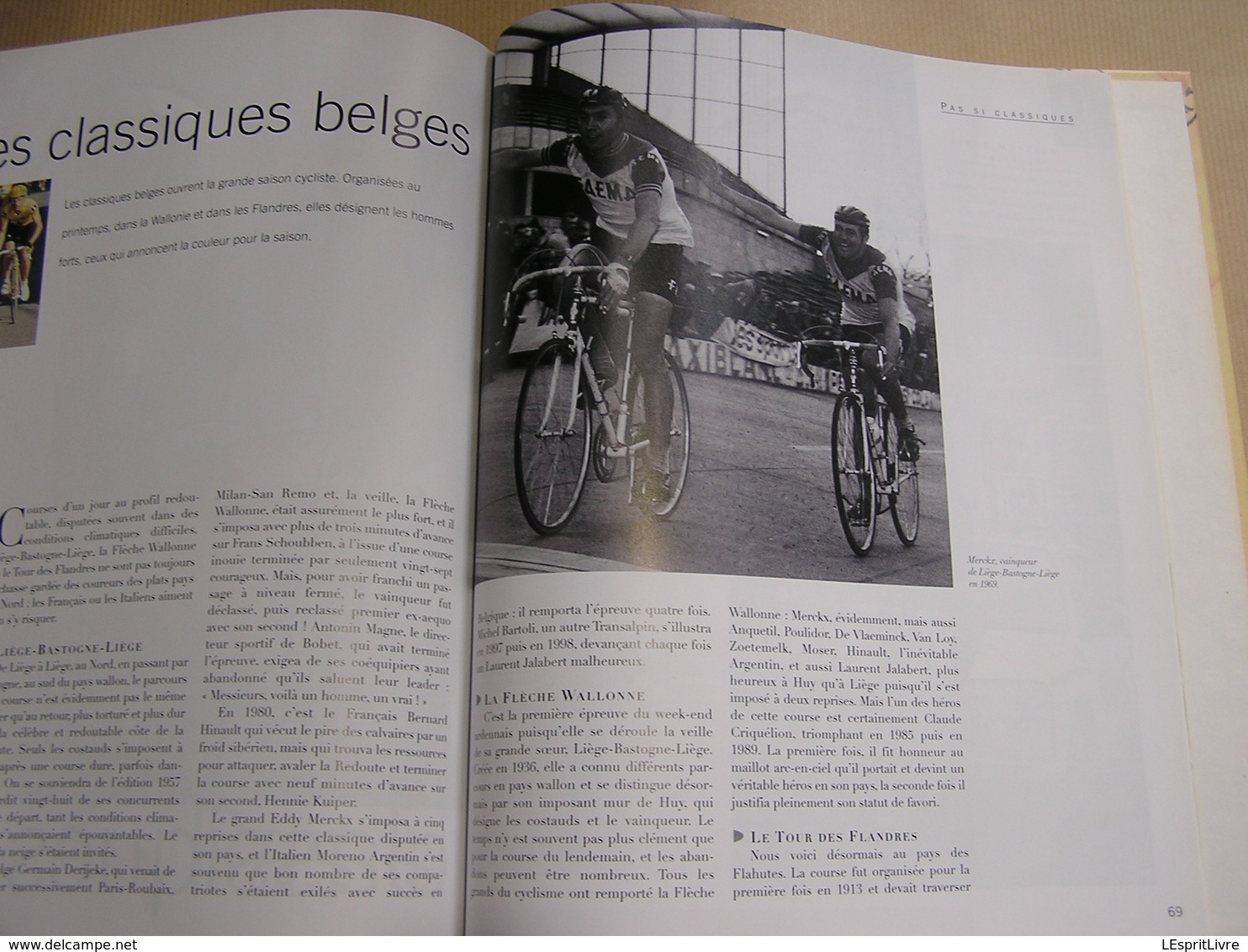 CYCLISME Sports Emotions M O' Grady Journaliste Course Cycliste Coureur Classique Indurain Bobet Simpson Anquetil Longo