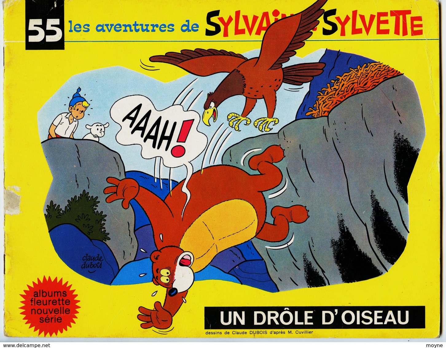 Sylvain Et Sylvette N° 55   Un Drole  D'Oiseau   Edition Fleurus - D.L Du  1 Er Trimestre 1973   Edition Originale ?? - Sylvain Et Sylvette