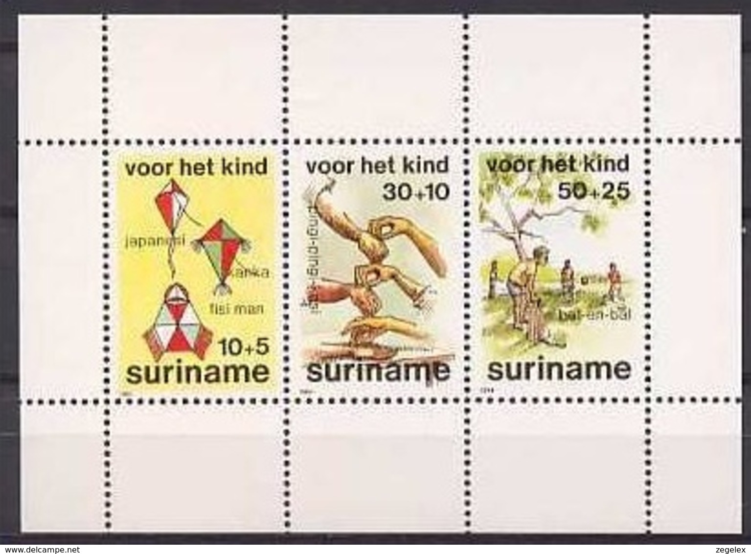 Suriname 1984 Voor Het Kind - Block - MNH/**/Postfris - Suriname